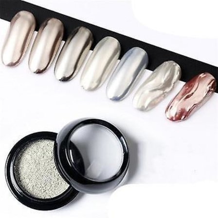 Dipping Powder Chrome Mirror Glitter - Pigment For Nails