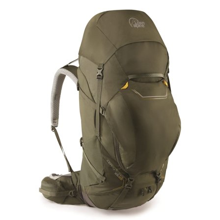 Lowe Alpine Cerro Torre 65:85 Unisex hiking backpacks Green M-L