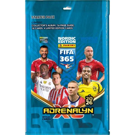 Fotbollskort + Pärm - Startpaket FIFA 365 2026 (Panini)