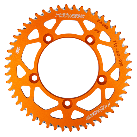 Tandwiel Achter Proworks Aluminium Oranje - Husqvarna TC 65 2017-2026