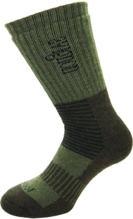 Avignon Ull Mid -merinovillasukka vihreä unisex