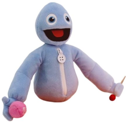 Interaktiv Yeeps Gemmeleg Plyslegetøj Blød Plysdukke, Bedste Gave til Børn & Voksne, Jule- & Fødselsdagsgave