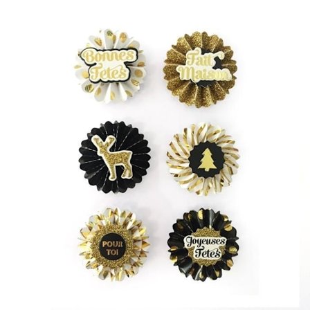 Sticker 3D Julemærker