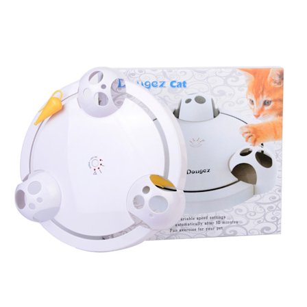 Elektronisk Kattelegetøj Sjovt Automatisk Katte Motionslegetøj Batteridrevet Bevægelig Mus Killinge Muselegetøj Katte Elektrisk Drillepind