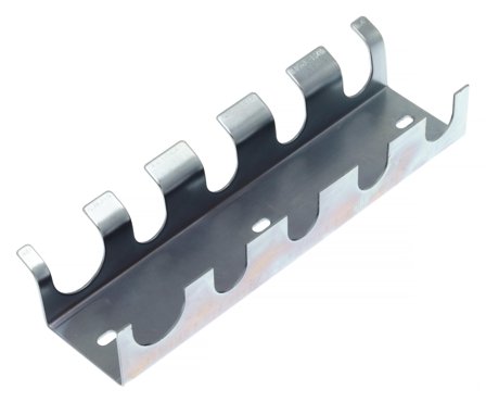 PELA 509720 Skrutrekkerlist for 5 stk trekkere, 220 mm, Garasjeinnredning & oppbevaring