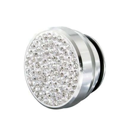 Uusi auton tupakansytyttimen suojus metallinen porattu auton tupakansytytin auton tupakansytyttimen pistokkeen pölysuojus