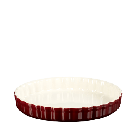 Le Creuset Pajform stengods 28cm Skålar Röd 2,1L / 28 cm