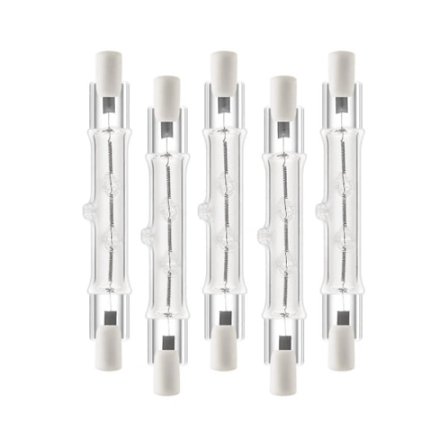 5 kpl R7s 118mm 300w 230v, r7s halogeeni lineaarinen valo