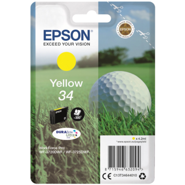 Inkjet Epson T3464 Gul