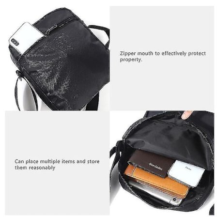 3 stk Sett Super Sonic Messenger Vesker Penal Ryggsekker Skulderveske