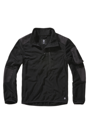 Brandit Troyer Ripstop Fleece Svart L