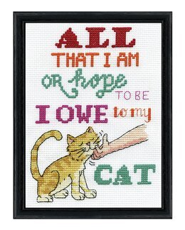 Broderipakke Bilde My Cat - Design Works Crafts