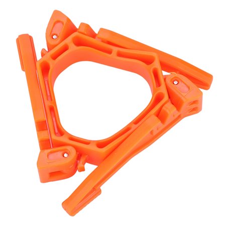 Utomhus Camping Gasbehållare Fäste Vandringsflaska Hylla Vikbart Tripodstativ