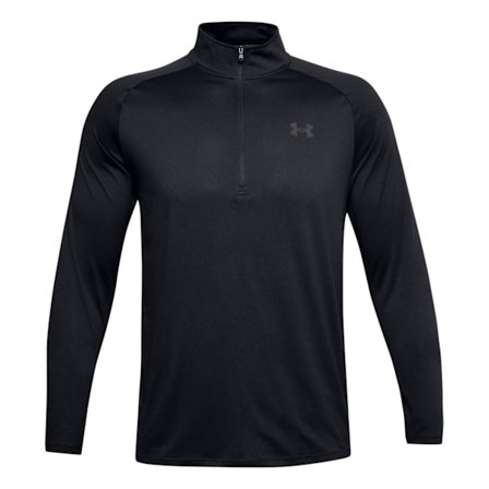 Under Armour Herr 2.0 Halv Zip Teknisk Topp XL Svart/Kol