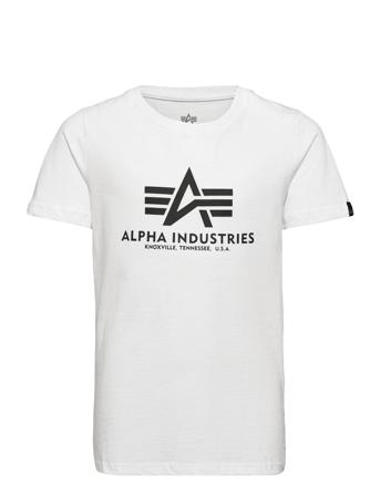 Basic T Kids/Teens White Alpha Industries