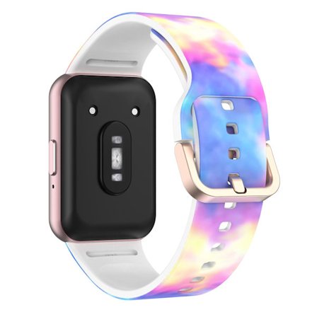 Samsung Galaxy Fit3 -kuviollinen silikoniranneke