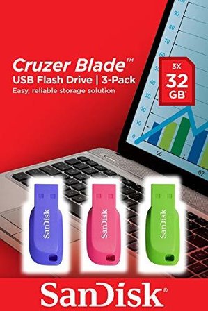 Sandisk Cruzer Blade - USB-flashstasjon - 32 GB