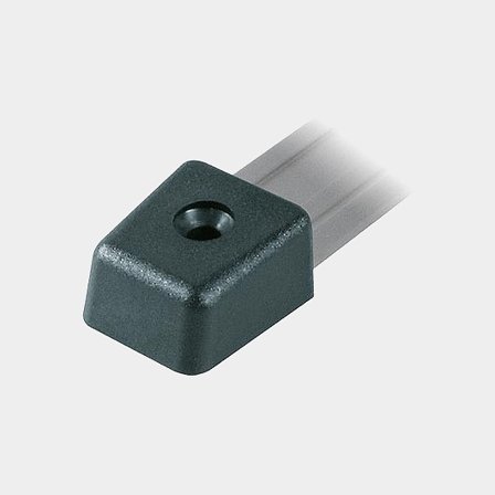 Ändstopp Ronstan X-Skena, serie 19, 30 x 26 mm