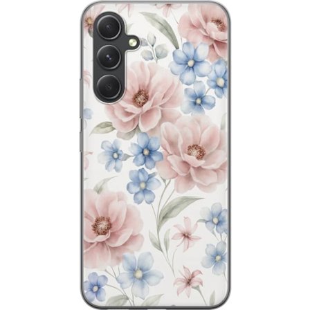 Kompatibelt Mobilskal till Samsung Samsung Galaxy S24 Romantiska blommor