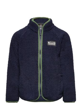 Gibbs Kids Fullzip 2 Outerwear Fleece Outerwear Fleece Jackets Navy Didriksons