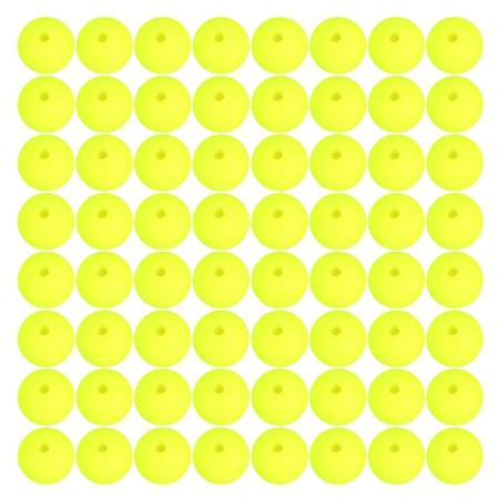 Meite Fiskeflyte for Kattfisk Mais Fiske Agns Rund Bøye Flyter Fiske Agns Perler Falsk Mykt Agns Kattfisk Agns Yel Yellow 0.6X0.6X0.6CM