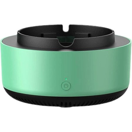 Rökfri Askkopp med Luftrenare, Intelligent Askkopp för Luftrening med Negativa Joner för Bil Hem