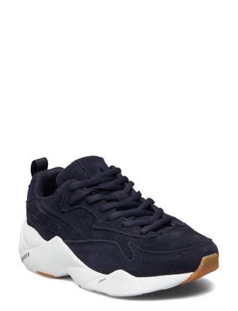 Tencraft Suede W13 Midnight Gum - Women Lave Sneakers Marineblå ARKK Copenhagen*Betinget Tilbud