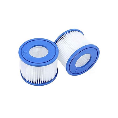 2 stk. Spa-filter for bestway, filterpatronstørrelse 6 for Lay-Z-S