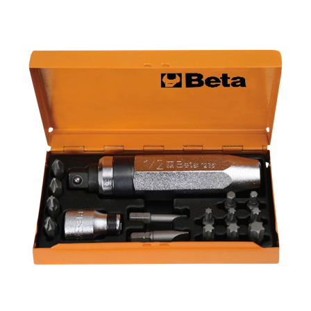 Kit Avvitatore Beta Tools con 14 Teste