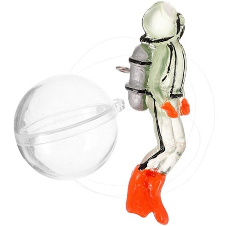 Selvlysende Flydende Dykker Vedhæng Til Akvarium Dekoration Flydende Dykker Selvlysende Akvarium Ornamenter