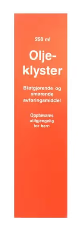 Oljeklyster SA rektalvæske, Rektalvæske