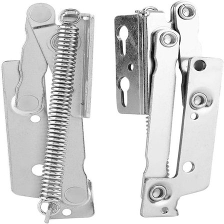 Pakke med holdbare foldestøttehængsler til garderobe, skab, klædeskab, dør