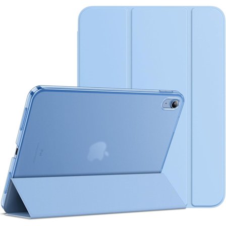 Etui til Kompatibel med iPad (A16) 11./10. generation (2025/2022), Slim Stand Hårdt Bagsideetui Auto Væk/Sov Funktion (Blå)