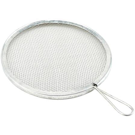 1 st Muddfiltergaller, Liten Rund, Bärbar, Professionellt Keramikverktyg för Hemstudio, Silver, 17x12CM Silver 17X12CM