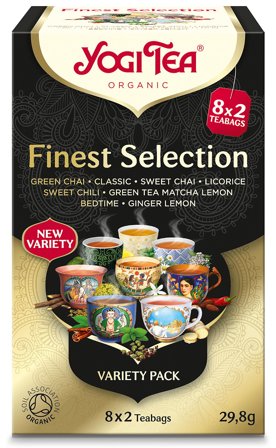 Yogi Yogi Tea Finest Selection Ø 16 breve, Helse & Madvarer, Te, Øvrig Te