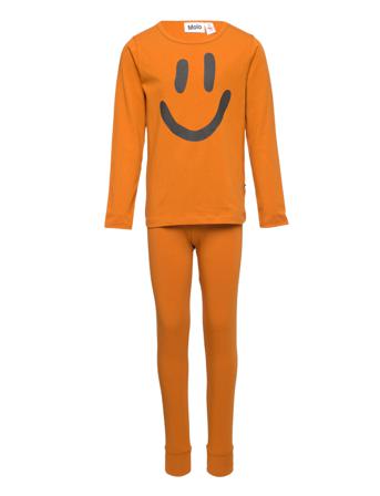 Luve Pyjamasetti Pyjama Keltainen Molo