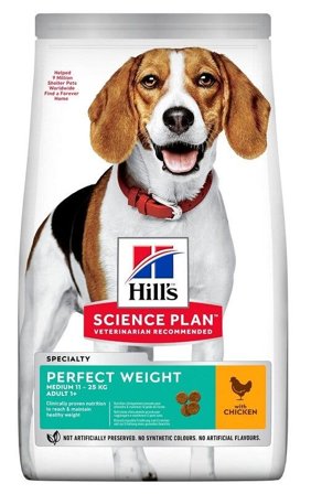Hill's Science Plan Perfect Weight Medium Adult 1+ Chicken 2kg