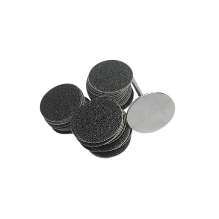 1/2/3/5 Ersättningsdynor för elektrisk fotfil Effektiv och