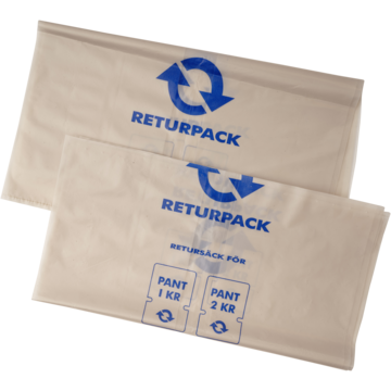 Returpacksäck Transparent