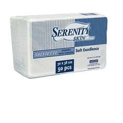 Serenity Skincare Soft Excellence Salviette In TNT 50 Pezzi