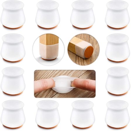 Golvbeskyttelse for stolben - Møbelputer laget av