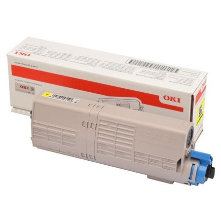 OKI Toner 46490605 Gul - Lyreco - Toner och bläck - Tonerkassetter - Toner OKI