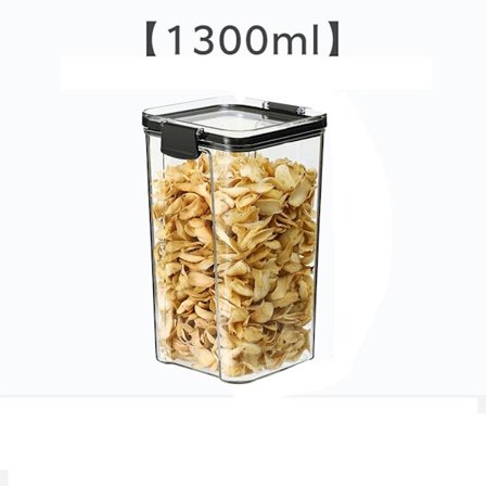 Opbevaringsbeholdere Lufttæt beholder 1300ML 1300ML