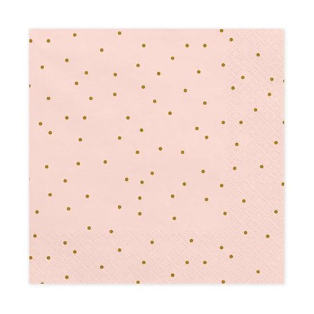 Servetter Rosa 20-pack