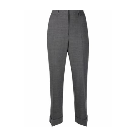 Seventy, Straight Trousers Grijs, Dames, Maat:S