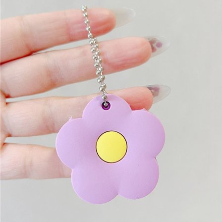 5 stk Nøkkelhetter Deksler Tags Nøkkelringhette LILLA