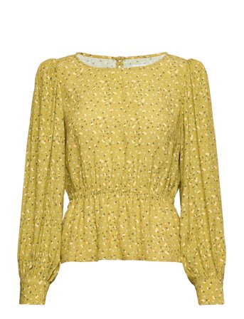 Nina Blouse Printed Yellow MAUD