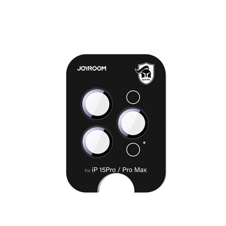 Joyroom JR-MFY0244 Skjermbeskytter i glass for iPhone 15 Pro/15 Pro Max-objektiver - grafitt