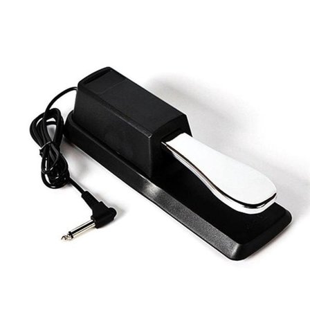 Sustainpedal av høy kvalitet for elektroniske keyboards og digitale pianoer