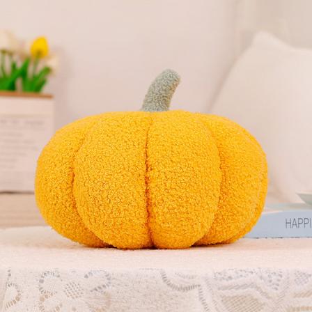 Kurpitsa Tyyny - Pehme Plussinen T ytetty Kurpitsa Kiitosp iv lle, Halloweenille ja Koristeluun - Sohvatyyny yellow (colour) 20cm